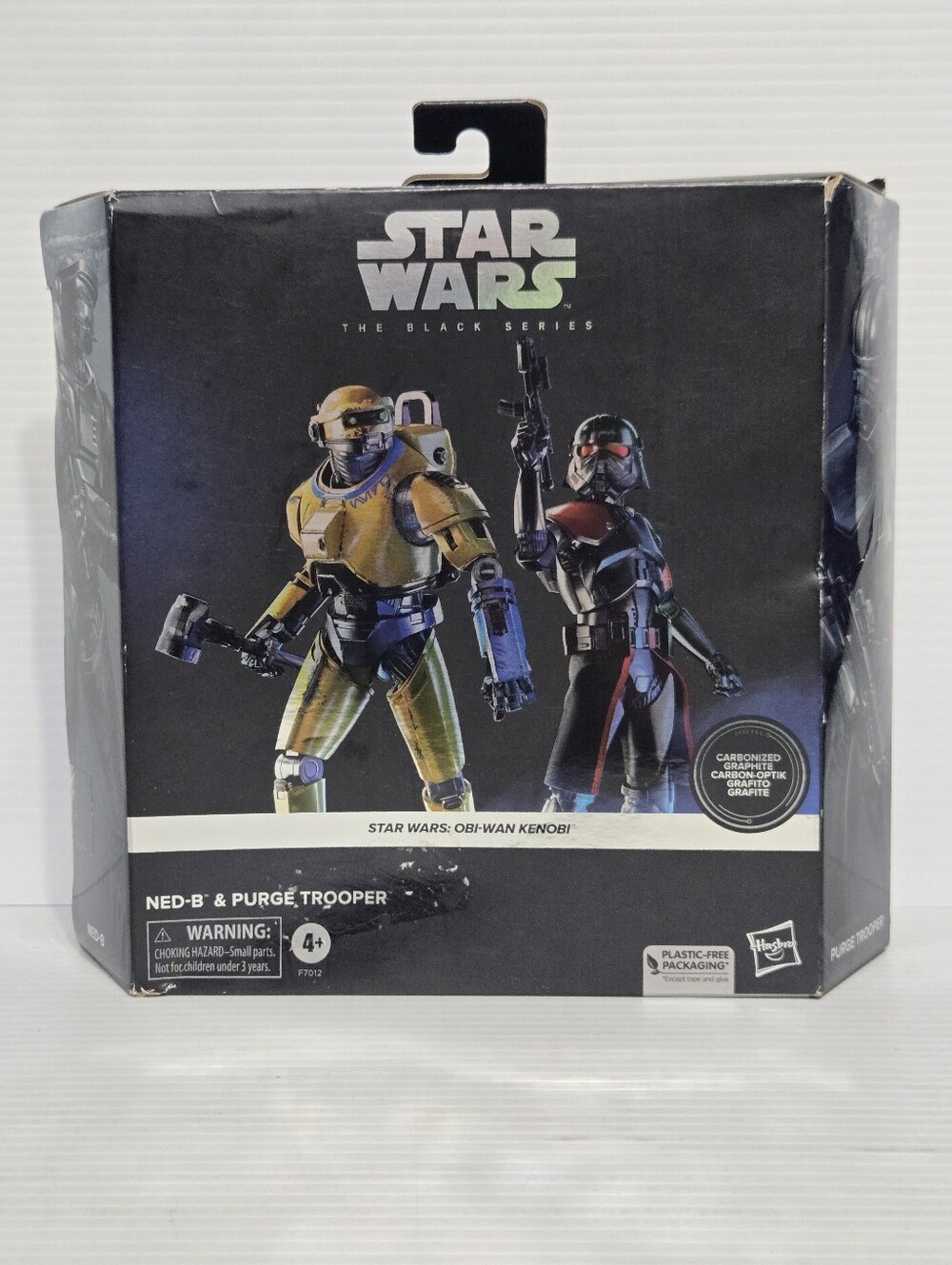 Hasbro Star Wars Black Series Yellow and Black NED-B & Purge Trooper Figures